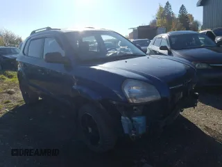 2006 Hyundai Tucson GL with VIN KM8JM72B76U405771, listed as a Copart auction lot 76751074 with 233,649 mi miles and Salvage Title. Bid and sale history available at carsss.com. Image 4.