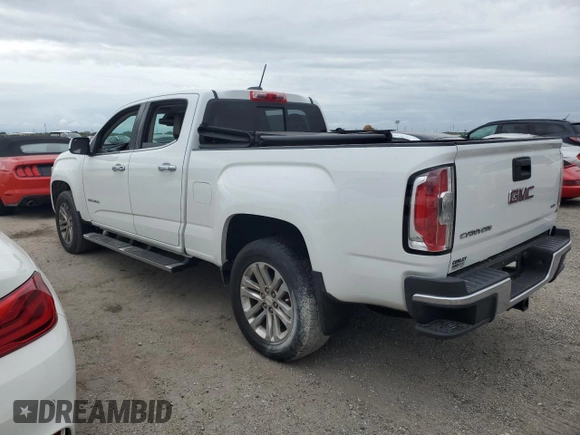2017 GMC Canyon 2WD SLT z VIN 1GTG5DE13H1235684, wystawiony jako Copart lot #74739974 z przebiegiem Nie podano mil oraz Szkoda całkowita • Salvage title. Historia ofert i sprzedaży dostępna na DreamBid. Obrazek 2.