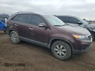 2013 Kia Sorento LX with VIN 5XYKTDA2XDG387261, listed as a Copart auction lot 51788685 with 57,131 mi miles and Salvage Title. Bid and sale history available at carsss.com. Image 4.