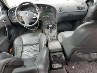 2009 Saab 9-5 with VIN YS3ED49G393501261, listed as a Copart auction lot 49577015 with 131,731 mi miles and Salvage Title. Bid and sale history available at carsss.com. Image 8.