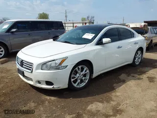 2012 Nissan Maxima 3.5 SV with VIN 1N4AA5AP8CC848145, listed as a IAAI auction lot 41887748 with 181,256 mi miles. Bid and sale history available at carsss.com. Image 17.