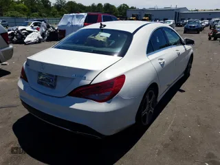 2018 Mercedes-Benz CLA with VIN WDDSJ4GB6JN521741, listed as a Copart auction lot 47350631 with 0 mi miles. Bid and sale history available at carsss.com. Image 4.