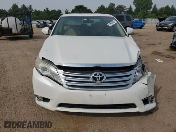 2011 Toyota Avalon with VIN 4T1BK3DB1BU430191, listed as a Copart auction lot 59849455 with 163,170 mi miles and Salvage title. Bid and sale history available at DreamBid. Image 5.