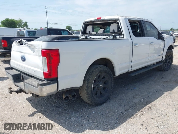 2017 Ford F-250 XL with VIN 1FT7W2AT0HEC24983, listed as a IAAI auction lot 42215560 with 89,539 mi miles and . Bid and sale history available at DreamBid. Image 4.