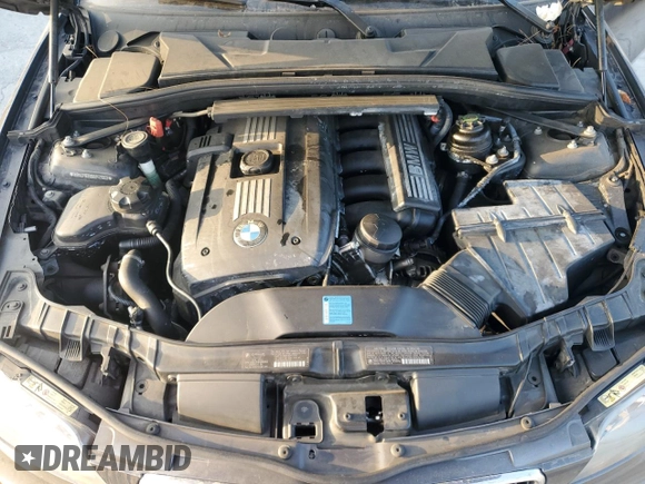 2008 BMW 1 Series 128i with VIN WBAUP93588VF47802, listed as a Copart auction lot 87091974 with 108,160 mi miles and Clean title. Bid and sale history available at DreamBid. Image 11.