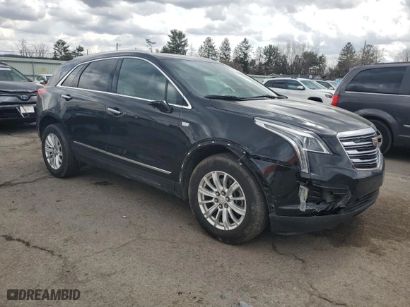 2017 Cadillac XT5 FWD with VIN 1GYKNARS5HZ118910, listed as a Copart auction lot 51138465 with 43,633 mi miles and Salvage Title. Bid and sale history available at carsss.com. Image 4.