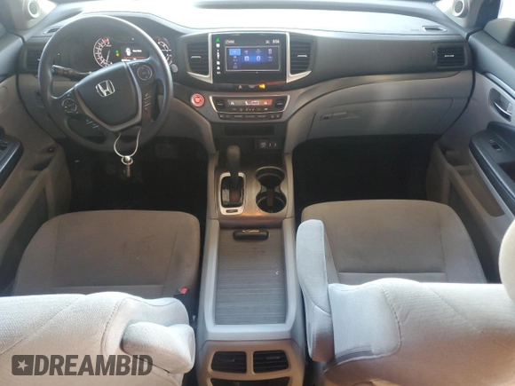 2016 Honda Pilot EX with VIN 5FNYF5H35GB029891, listed as a Copart auction lot 47382245 with 91,574 mi miles and Salvage Title. Bid and sale history available at carsss.com. Image 8.