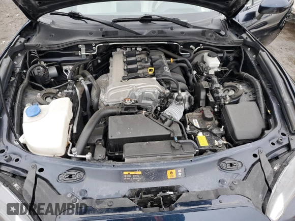 2021 Mazda MX-5 Miata Grand Touring with VIN JM1NDAM77M0454582, listed as a Copart auction lot 44959535 with 44,438 mi miles and Salvage title. Bid and sale history available at DreamBid. Image 11.
