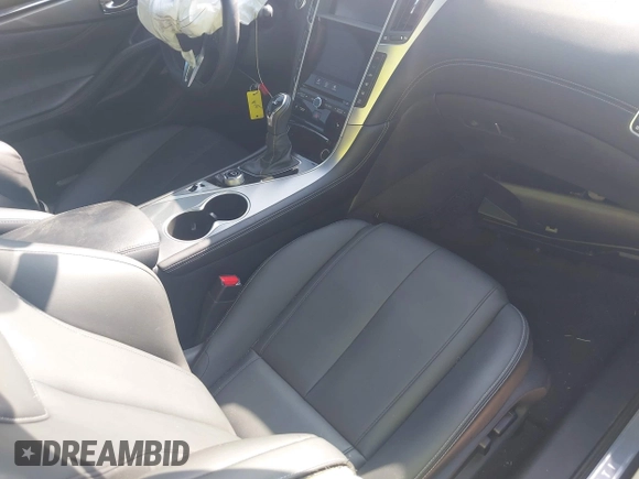 2018 Infiniti Q60 Sport with VIN JN1EV7EKXJM343325, listed as a IAAI auction lot 42364745 with 55,542 mi miles and . Bid and sale history available at DreamBid. Image 5.