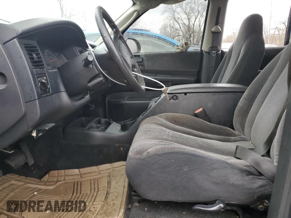 2004 Dodge Dakota Sport with VIN 1D7HG38N34S608305, listed as a Copart auction lot 42797005 with 195,473 mi miles and Clean Title. Bid and sale history available at DreamBid. Image 7.