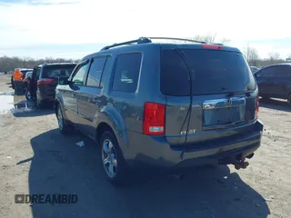 2012 Honda Pilot EX-L with VIN 5FNYF4H55CB040430, listed as a IAAI auction lot 41952800 with 247,175 mi miles and . Bid and sale history available at carsss.com. Image 3.