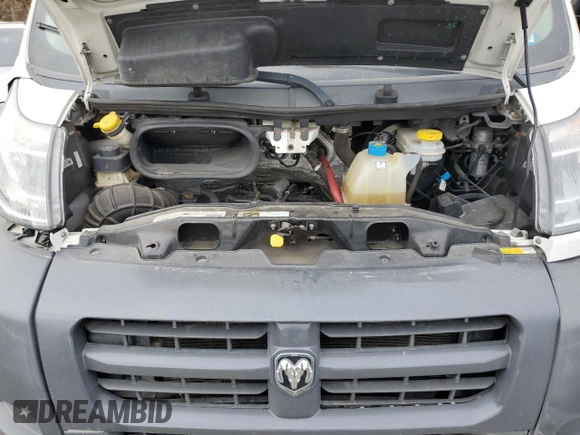 2018 Ram ProMaster Cargo with VIN 3C6URVJG1JE108272, listed as a Copart auction lot 88373495 with 115,520 mi miles and Salvage Title. Bid and sale history available at carsss.com. Image 11.