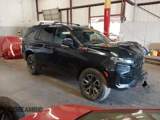 2024 Chevrolet Tahoe Z71 z VIN 1GNSKPKD4RR113607, wystawiony jako IAAI lot #42128247 z przebiegiem 26 099 mil mil oraz . Historia ofert i sprzedaży dostępna na DreamBid. Obrazek 1.