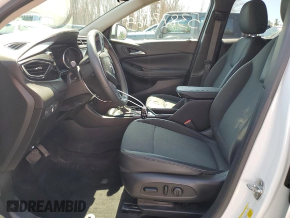 2022 Buick Encore GX Select with VIN KL4MMESL7NB081708, listed as a Copart auction lot 53877565 with 37,083 mi miles and Salvage title. Bid and sale history available at DreamBid. Image 7.