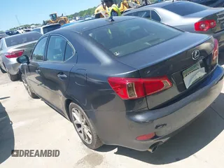 2011 Lexus IS 250 with VIN JTHCF5C24B5047364, listed as a IAAI auction lot 42047798 with 248,628 mi miles and . Bid and sale history available at DreamBid. Image 3.