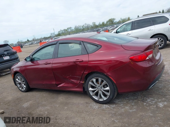 2015 Chrysler 200 S z VIN 1C3CCCBB0FN712030, wystawiony jako IAAI lot #42155658 z przebiegiem 231 536 mil mil oraz . Historia ofert i sprzedaży dostępna na DreamBid. Obrazek 14.