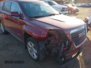 2017 GMC Terrain SLE with VIN 2GKFLSEK2H6176045, listed as a IAAI auction lot 41292556 with 107,321 mi miles. Bid and sale history available at carsss.com. Image 6.