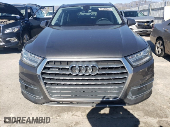 2019 Audi Q7 Premium with VIN WA1AHAF77KD038547, listed as a Copart auction lot 49348855 with 82,317 mi miles and Salvage title. Bid and sale history available at DreamBid. Image 5.