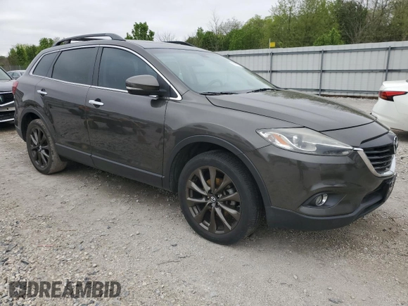 2015 Mazda CX-9 Grand Touring with VIN JM3TB2DA6F0457692, listed as a Copart auction lot 51169375 with 124,936 mi miles and Clean Title. Bid and sale history available at DreamBid. Image 4.