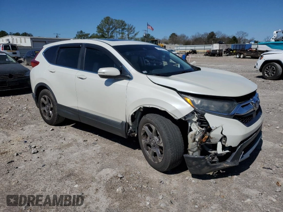 2017 Honda CR-V EX-L with VIN 2HKRW1H89HH517429, listed as a Copart auction lot 48482175 with Not Provided miles and Salvage Title. Bid and sale history available at carsss.com. Image 4.