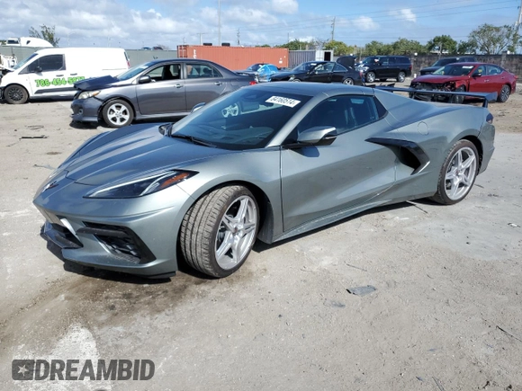 2024 Chevrolet Corvette 2LT with VIN 1G1YB3D4XR5122899, listed as a Copart auction lot 84160514 with 492 mi miles and Salvage Title. Bid and sale history available at carsss.com. Image 1.