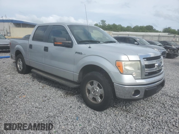 2014 Ford F-150 XL with VIN 1FTEW1CM2EFA71472, listed as a Copart auction lot 58759615 with 229,977 mi miles and Clean title. Bid and sale history available at DreamBid. Image 4.