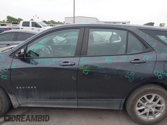 2022 Chevrolet Equinox LS with VIN 3GNAXHEVXNS179349, listed as a IAAI auction lot 41921140 with 40,577 mi miles and . Bid and sale history available at DreamBid. Image 14.