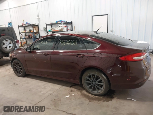 2017 Ford Fusion SE with VIN 3FA6P0H72HR282909, listed as a IAAI auction lot 41570558 with 122,444 mi miles. Bid and sale history available at carsss.com. Image 15.