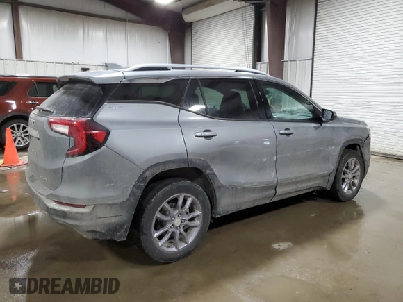2023 GMC Terrain SLT with VIN 3GKALVEG5PL126287, listed as a Copart auction lot 46403065 with 37,683 mi miles and Salvage Title. Bid and sale history available at carsss.com. Image 3.