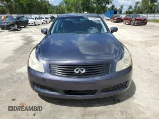 2007 Infiniti G35 Journey with VIN JNKBV61E37M719106, listed as a Copart auction lot 52534495 with 127,479 mi miles and Salvage Title. Bid and sale history available at DreamBid. Image 5.