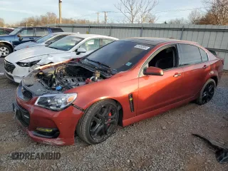 2016 Chevrolet SS with VIN 6G3F15RWXGL222245, listed as a Copart auction lot 81468884 with 0 mi miles and Salvage Title. Bid and sale history available at carsss.com. Image 1.