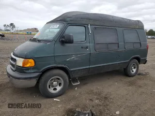 1999 Dodge Cargo Conversion with VIN 2B6HB11Y3XK546506, listed as a Copart auction lot 52465175 with 100,542 mi miles and Clean Title. Bid and sale history available at carsss.com. Image 1.