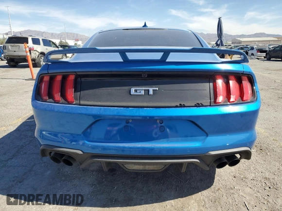 2020 Ford Mustang GT z VIN 1FA6P8CFXL5173400, wystawiony jako Copart lot #57359565 z przebiegiem 24 666 mil mil oraz Szkoda całkowita • Salvage title. Historia ofert i sprzedaży dostępna na DreamBid. Obrazek 6.
