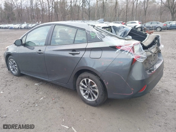 2019 Toyota Prius L Eco with VIN JTDKARFU7K3077941, listed as a IAAI auction lot 41865759 with 254,612 mi miles. Bid and sale history available at carsss.com. Image 3.