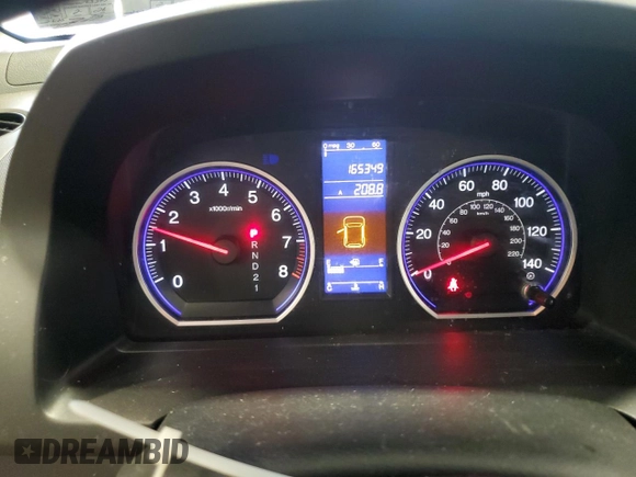2011 Honda CR-V LX z VIN 5J6RE4H3XBL058952, wystawiony jako Copart lot #60530205 z przebiegiem 165 349 mil mil oraz Szkoda całkowita • Salvage title. Historia ofert i sprzedaży dostępna na DreamBid. Obrazek 9.