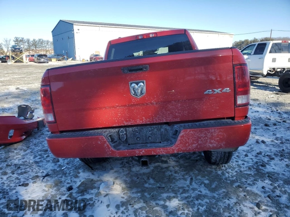 2017 Ram 1500 Express with VIN 1C6RR7FGXHS619593, listed as a Copart auction lot 45809095 with 62,403 mi miles and Salvage Title. Bid and sale history available at carsss.com. Image 6.