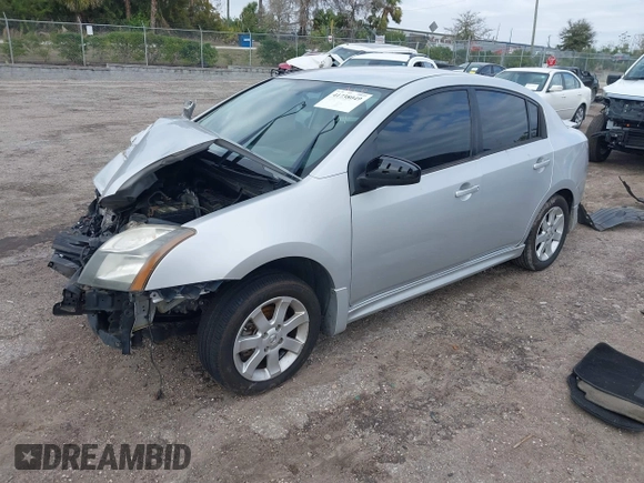 2010 Nissan Sentra S with VIN 3N1AB6AP5AL705798, listed as a IAAI auction lot 41738049 with 110,474 mi miles and . Bid and sale history available at DreamBid. Image 17.