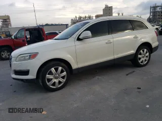 2007 Audi Q7 Premium with VIN WA1BY74L67D064409, listed as a Copart auction lot 54920595 with 157,990 mi miles and Salvage title. Bid and sale history available at DreamBid. Image 1.