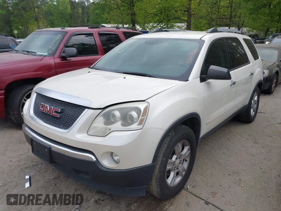 2011 GMC Acadia SLE with VIN 1GKKVPEDXBJ416167, listed as a IAAI auction lot 42008320 with 78,369 mi miles. Bid and sale history available at carsss.com. Image 2.