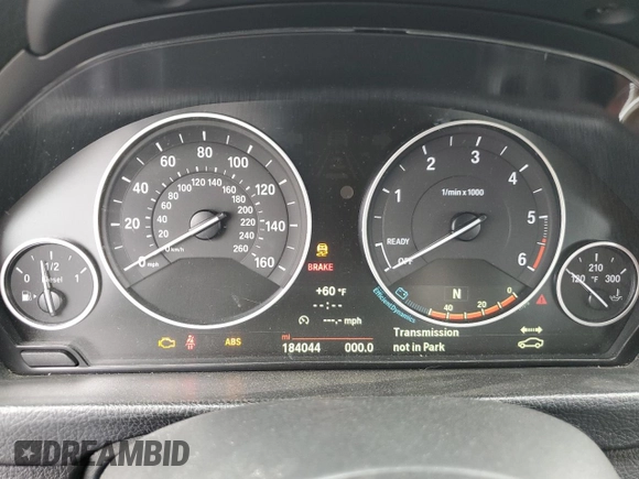2014 BMW 3 Series 328d with VIN WBA3D3C55EF099149, listed as a Copart auction lot 54274625 with 184,044 mi miles and Clean title. Bid and sale history available at DreamBid. Image 9.