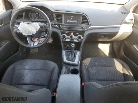 2019 Hyundai Elantra SE with VIN 5NPD74LF8KH455267, listed as a Copart auction lot 46378155 with 117,415 mi miles and Salvage Title. Bid and sale history available at carsss.com. Image 8.