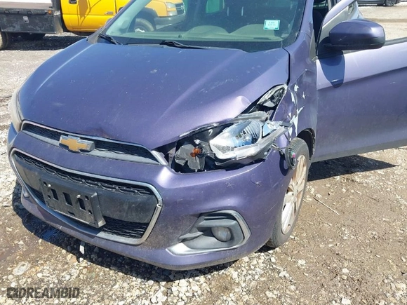 2017 Chevrolet Spark LT with VIN KL8CD6SA6HC714860, listed as a IAAI auction lot 41710670 with 180,550 mi miles. Bid and sale history available at carsss.com. Image 6.