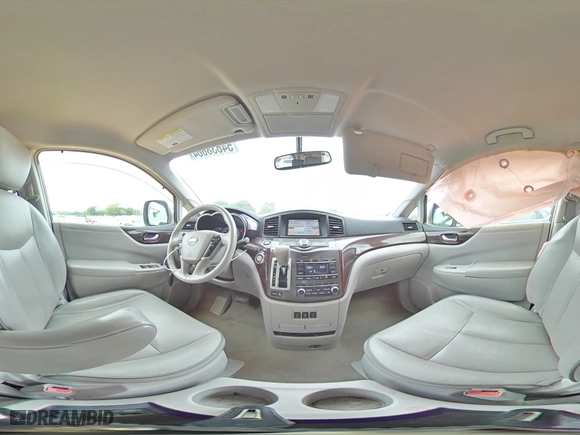 2015 Nissan Quest S with VIN JN8AE2KP8F9121606, listed as a Copart auction lot 54638664 with 104,186 mi miles. Bid and sale history available at carsss.com. Image 13.