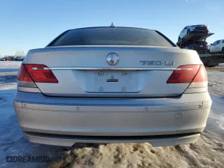 2007 BMW 7 Series 750Li with VIN WBAHN83567DT66216, listed as a Copart auction lot 84021314 with 183,302 mi miles and Clean Title. Bid and sale history available at carsss.com. Image 6.
