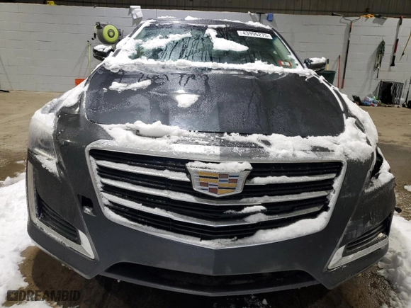 2016 Cadillac CTS Sedan RWD with VIN 1G6AP5SXXG0123356, listed as a Copart auction lot 43996275 with 81,381 mi miles and Salvage Title. Bid and sale history available at carsss.com. Image 5.