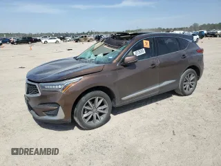 2019 Acura RDX w/Technology Pkg with VIN 5J8TC1H57KL013096, listed as a Copart auction lot 49139395 with 90,480 mi miles and Salvage Title. Bid and sale history available at carsss.com. Image 1.