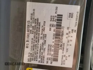 2017 Lincoln MKZ Select с VIN 3LN6L5C9XHR604171, выставлен на аукционе Copart как лот 49991555 с пробегом 153 634 миль миль и Списание • Salvage title. История ставок и продаж доступна на DreamBid. Изображение 14.