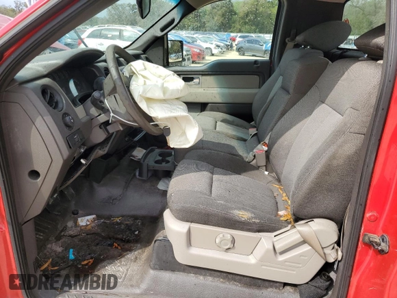 2009 Ford F-150 XL with VIN 1FTRF12W89KB16691, listed as a Copart auction lot 48011105 with 102,080 mi miles and Salvage Title. Bid and sale history available at carsss.com. Image 7.