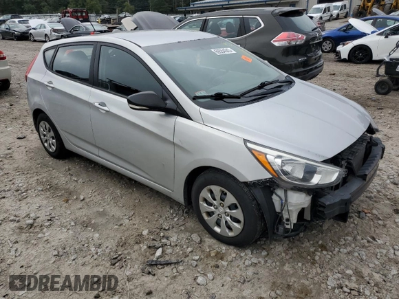 2015 Hyundai Accent GS with VIN KMHCT5AE9FU213313, listed as a Copart auction lot 69554043 with 145,364 mi miles and . Bid and sale history available at DreamBid. Image 4.