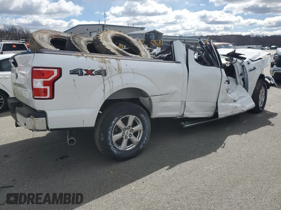 2018 Ford F-150 XL with VIN 1FTFX1E55JFA53517, listed as a Copart auction lot 49957355 with Not Provided miles and Clean Title. Bid and sale history available at DreamBid. Image 3.